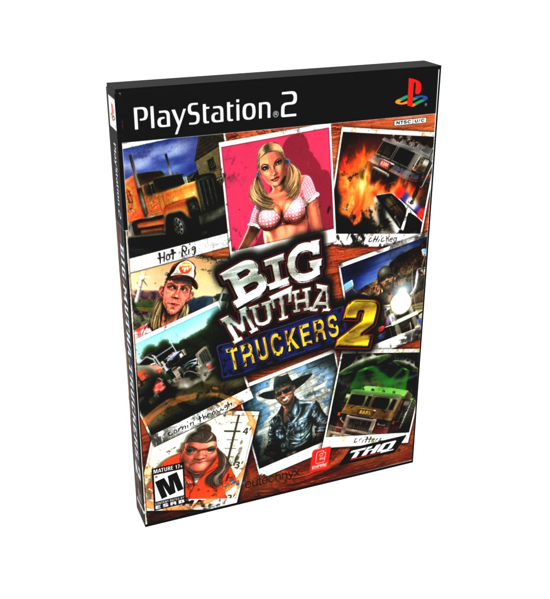 Big Mutha Truckers 2 | NTSC | Playstation 2 | PS2 | En | Reproduction Case and Booklet - NO GAME