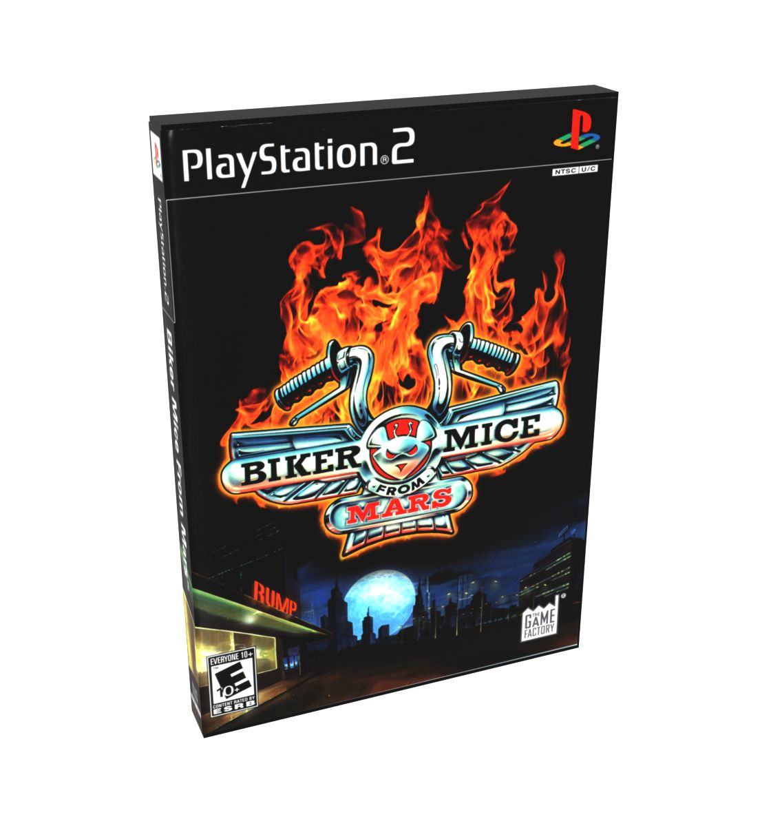 Biker Mice From Mars | NTSC | Playstation 2 | PS2 | En | Reproduction Case and Booklet - NO GAME