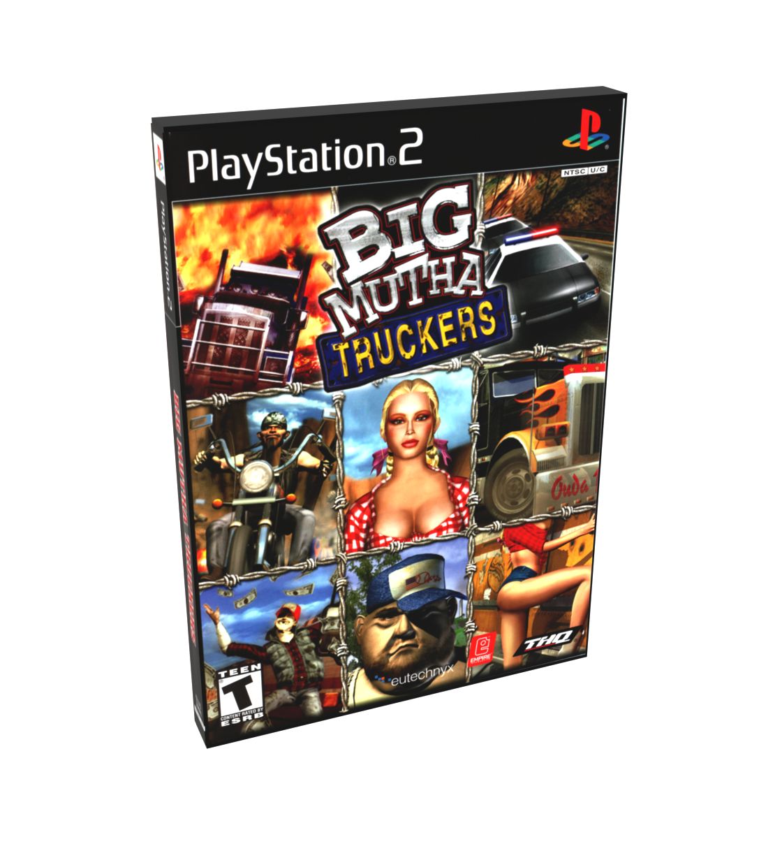 Big Mutha Truckers | NTSC | Playstation 2 | PS2 | En | Reproduction Case and Booklet - NO GAME