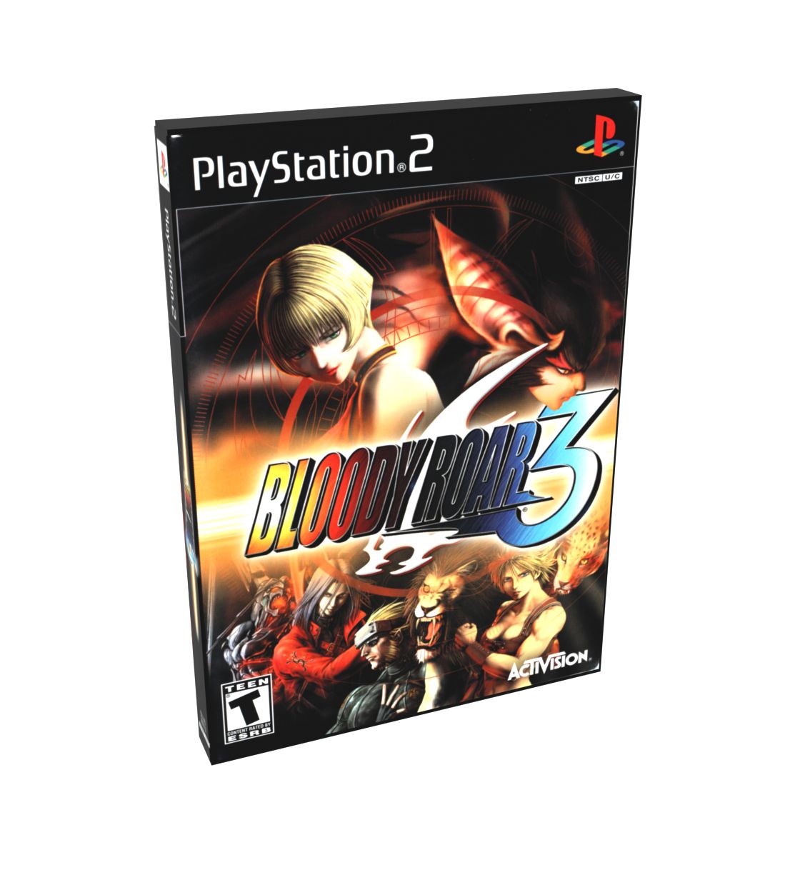 Bloody Roar 3 | NTSC | Playstation 2 | PS2 | En | Reproduction Case and Booklet - NO GAME