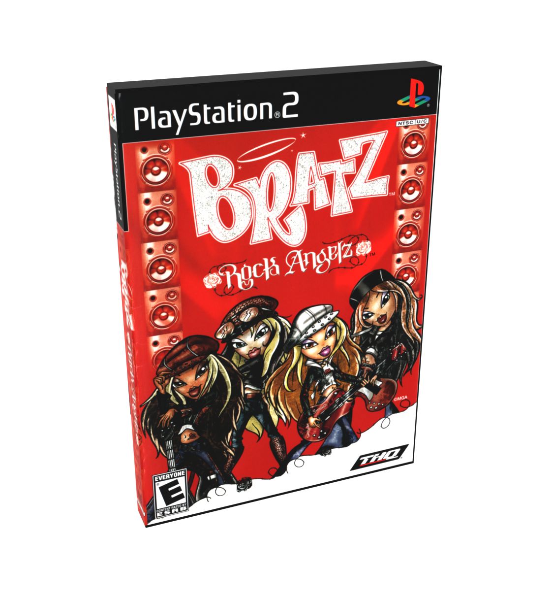 Bratz Rock Angelz | NTSC | Playstation 2 | PS2 | En | Reproduction Case and Booklet - NO GAME