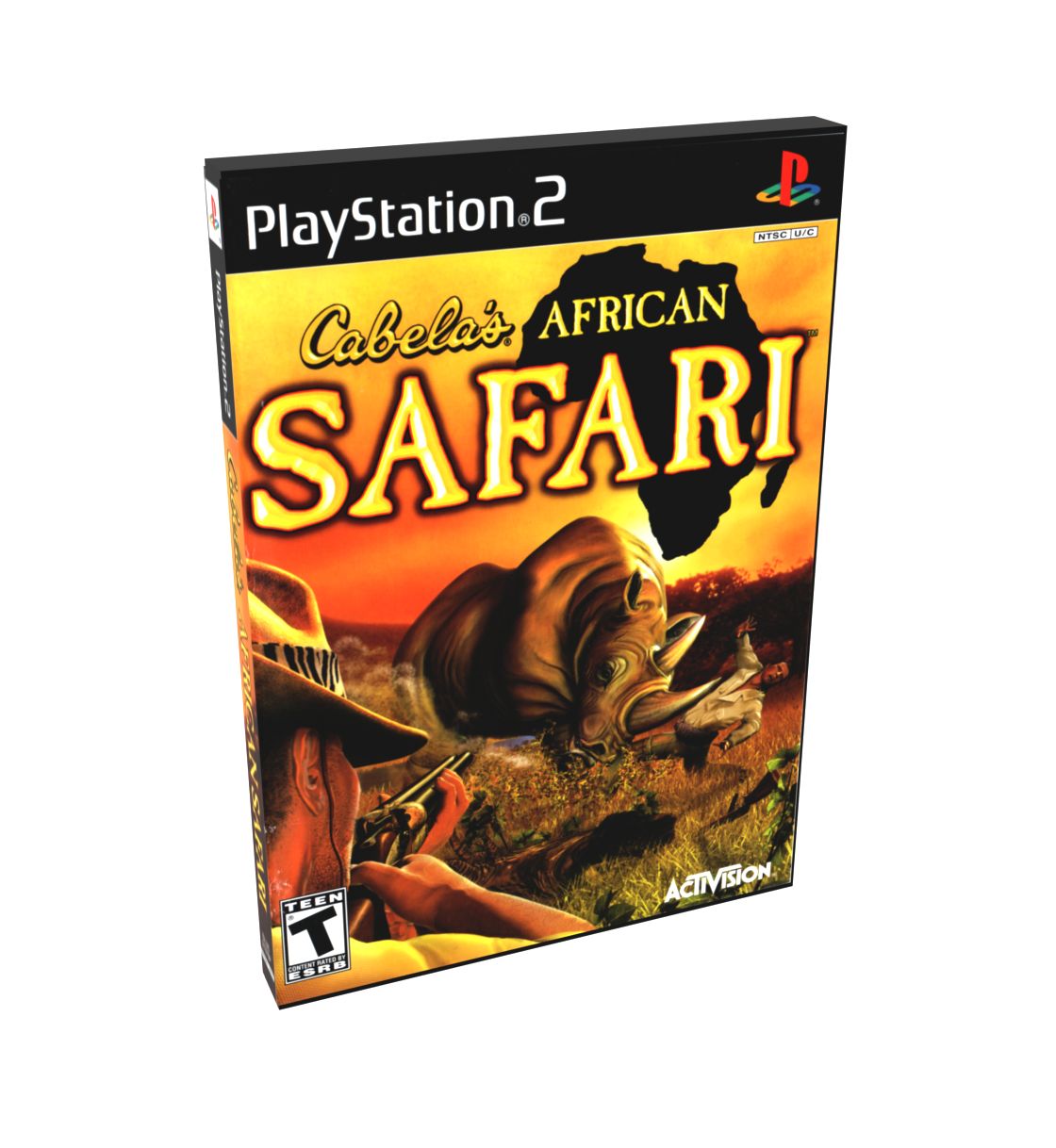 Cabela&#39;s African Safari (Magazine) | NTSC | Playstation 2 | PS2 | En | Reproduction Case and Booklet - NO GAME
