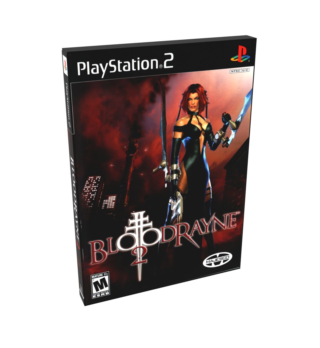 BloodRayne 2 | NTSC | Playstation 2 | PS2 | En | Reproduction Case and Booklet - NO GAME