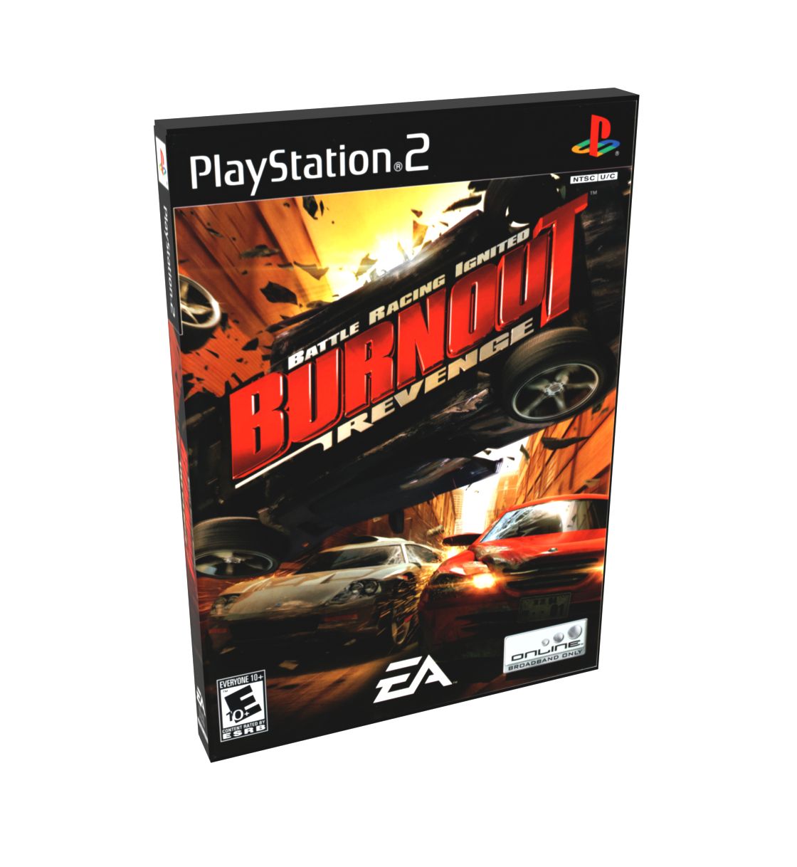 Burnout Revenge | NTSC | Playstation 2 | PS2 | En | Reproduction Case and Booklet - NO GAME