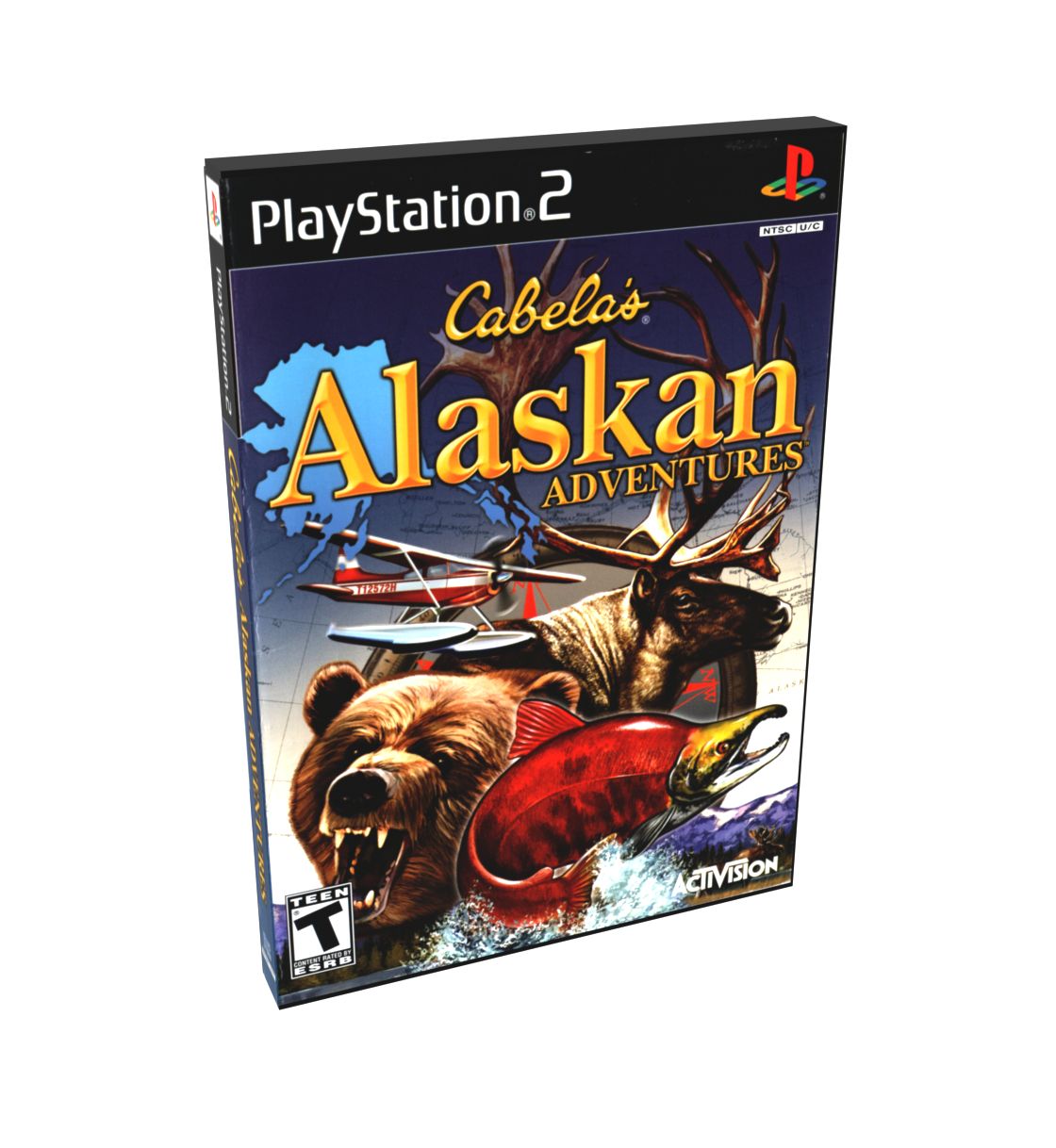 Cabela&#39;s Alaskan Adventures (Magazine) | NTSC | Playstation 2 | PS2 | En | Reproduction Case and Booklet - NO GAME