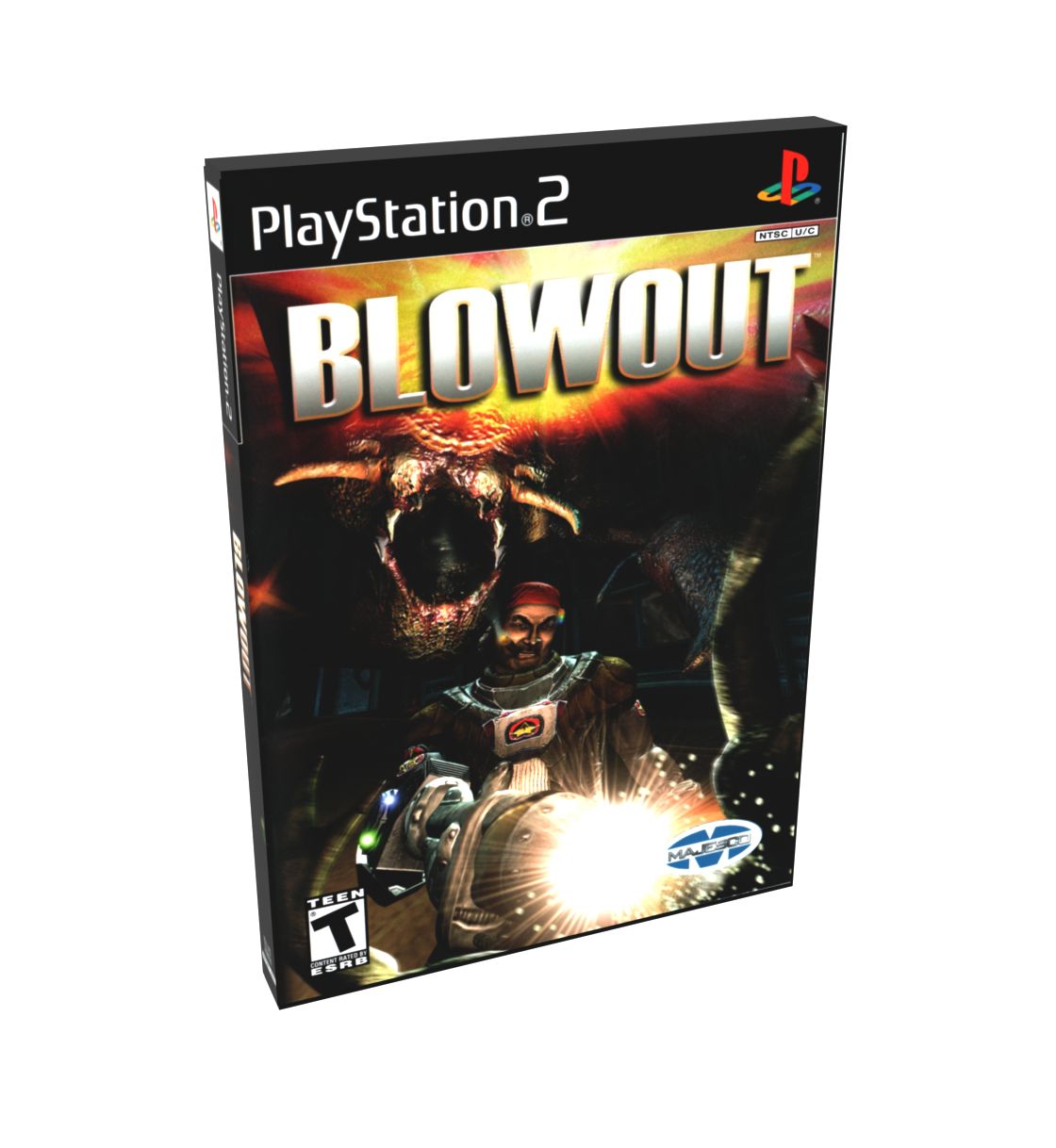 Blowout | NTSC | Playstation 2 | PS2 | En | Reproduction Case and Booklet - NO GAME