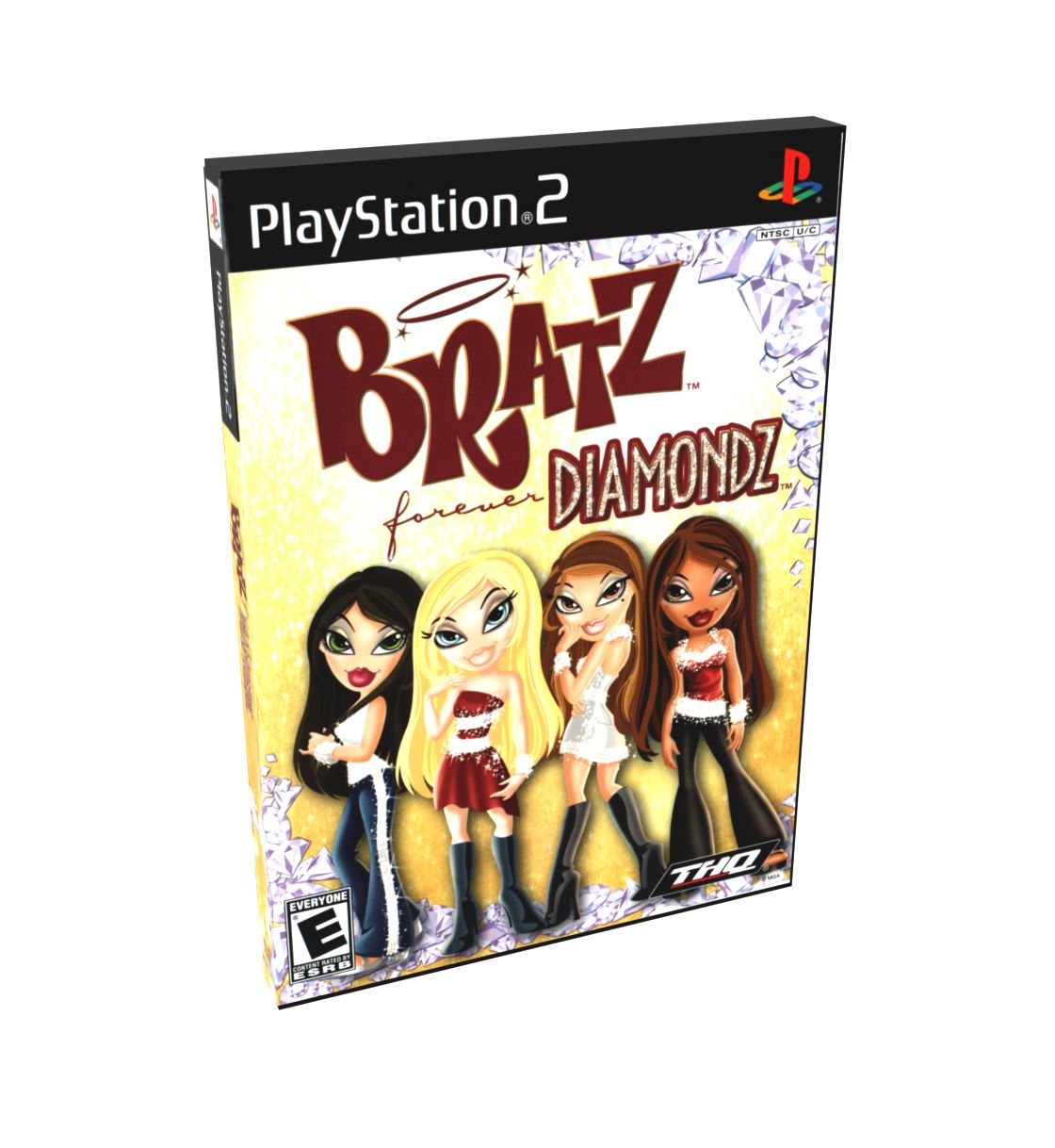 Bratz Forever Diamondz | NTSC | Playstation 2 | PS2 | En | Reproduction Case and Booklet - NO GAME