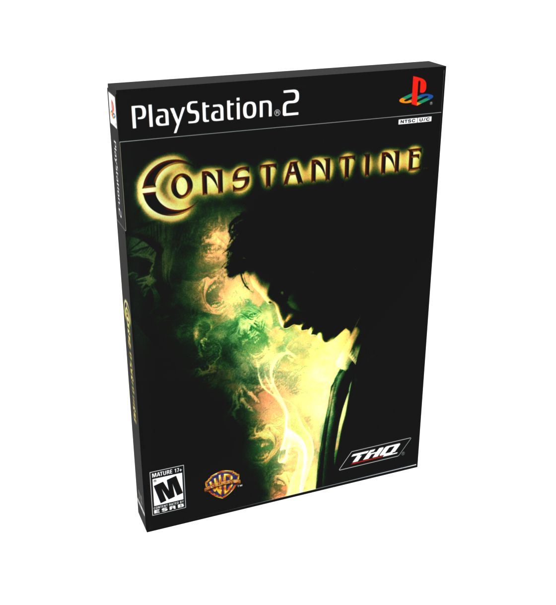 Constantine | NTSC | Playstation 2 | PS2 | En | Reproduction Case and Booklet - NO GAME
