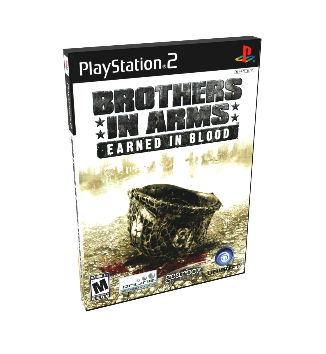 Brothers In Arms Earned In Blood | NTSC | Playstation 2 | PS2 | En | Reproduction Case and Booklet - NO GAME