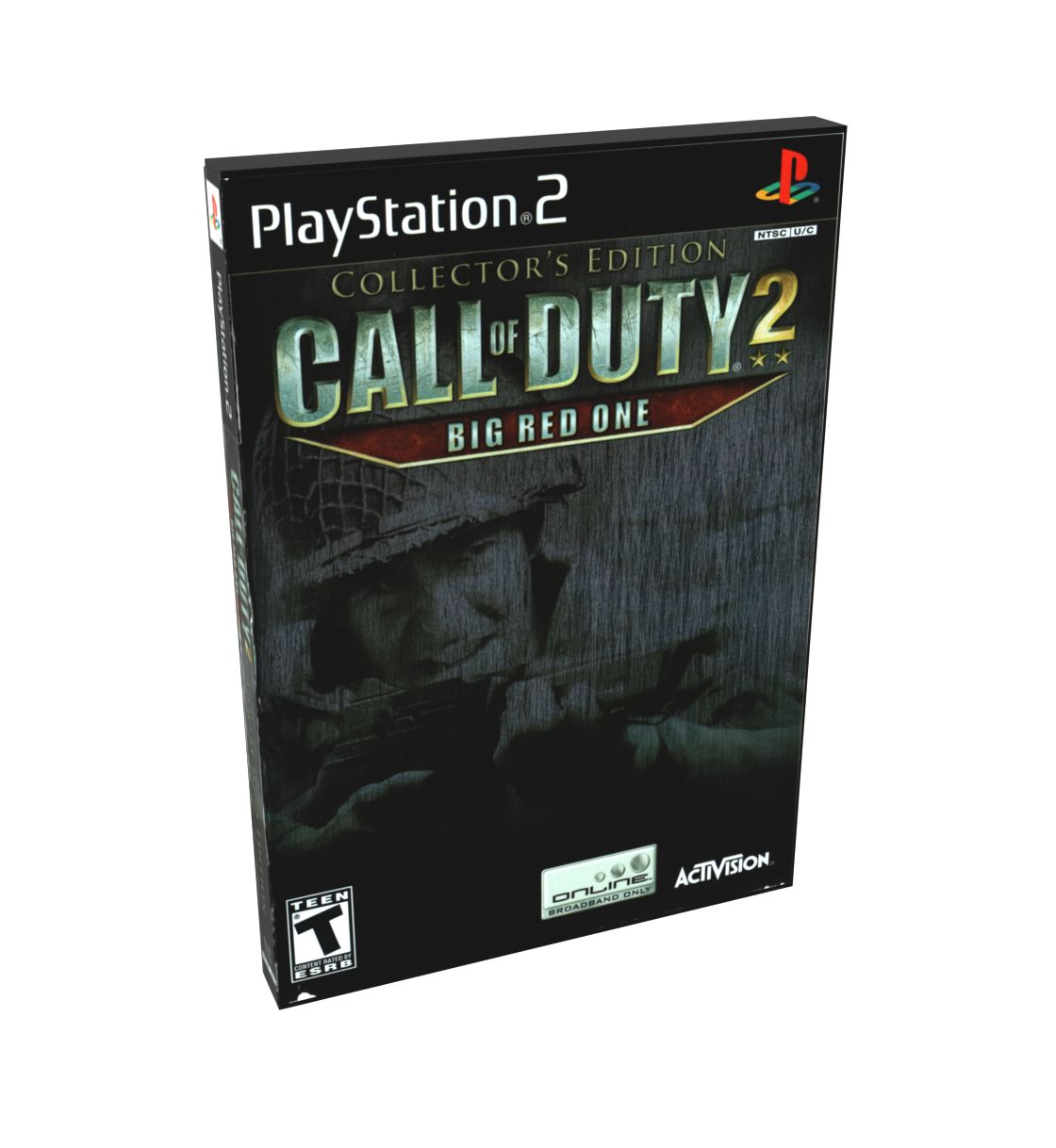 Call of Duty 2 Big Red One (Collector&#39;s Edition) | NTSC | Playstation 2 | PS2 | En | Reproduction Case and Booklet - NO GAME