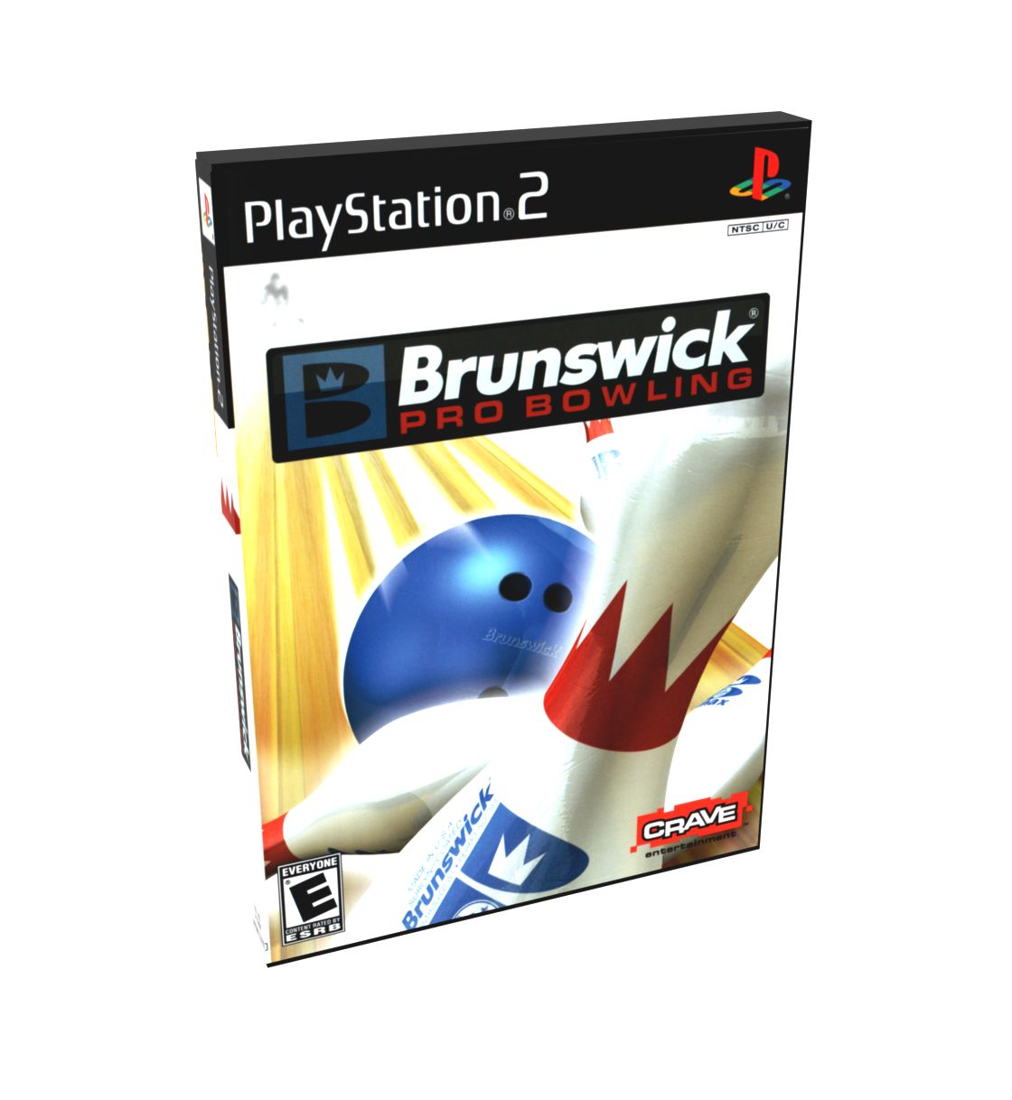 Brunswick Pro Bowling | NTSC | Playstation 2 | PS2 | En | Reproduction Case and Booklet - NO GAME