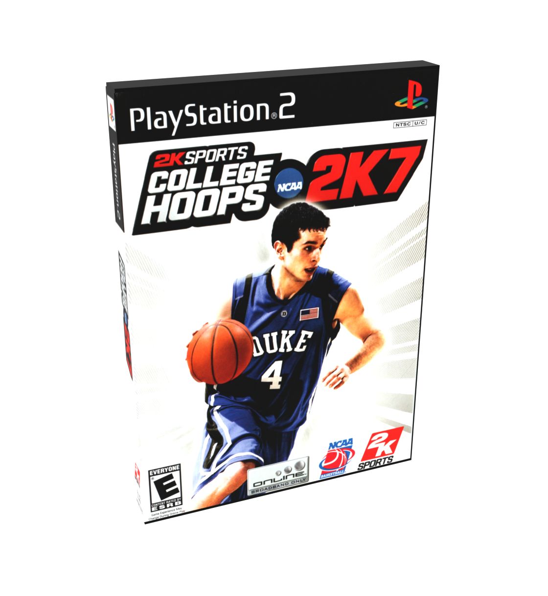 College Hoops 2K7 | NTSC | Playstation 2 | PS2 | En | Reproduction Case and Booklet - NO GAME