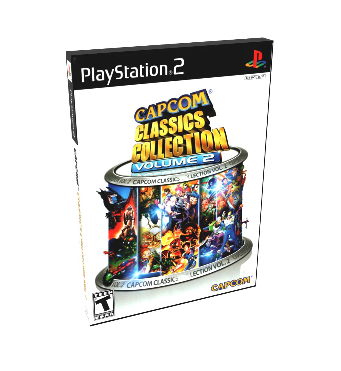 Capcom Classics Collection Vol 2 | NTSC | Playstation 2 | PS2 | En | Reproduction Case and Booklet - NO GAME
