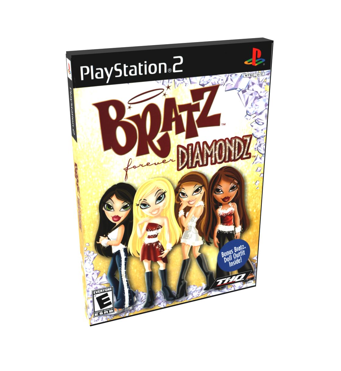 Bratz Forever Diamondz (Doll outfit) | NTSC | Playstation 2 | PS2 | En | Reproduction Case and Booklet - NO GAME