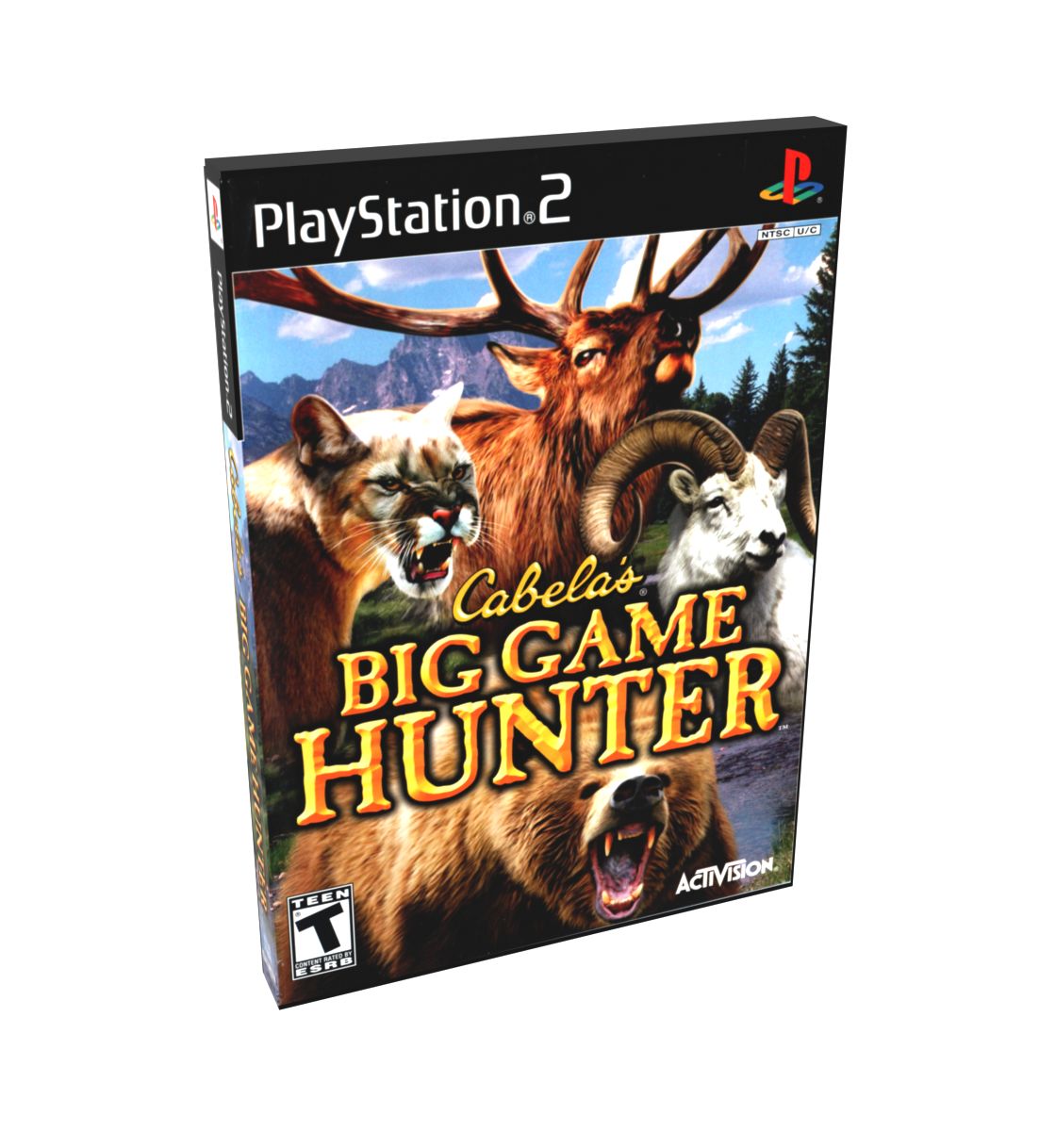 Cabela&#39;s Big Game Hunter 2008 (Magazine) | NTSC | Playstation 2 | PS2 | En | Reproduction Case and Booklet - NO GAME