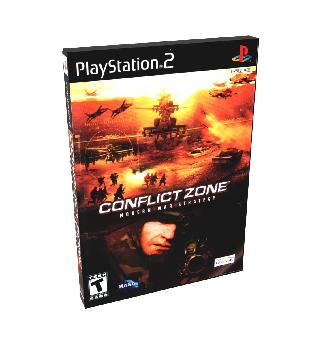 Conflict Zone Modern War Strategy | NTSC | Playstation 2 | PS2 | En | Reproduction Case and Booklet - NO GAME