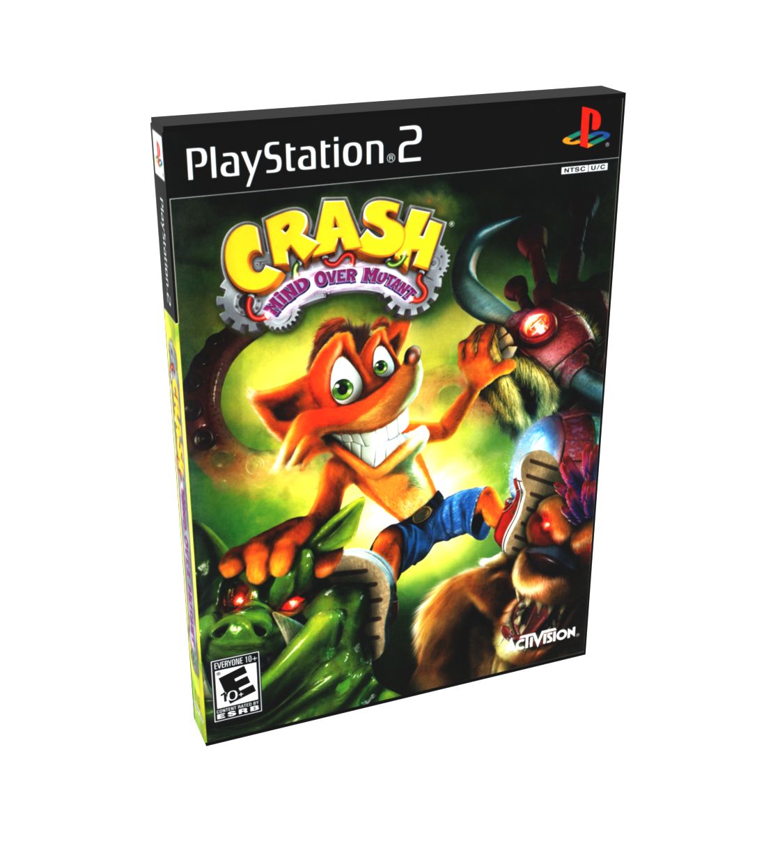 Crash Bandicoot Mind Over Mutant | NTSC | Playstation 2 | PS2 | En | Reproduction Case and Booklet - NO GAME