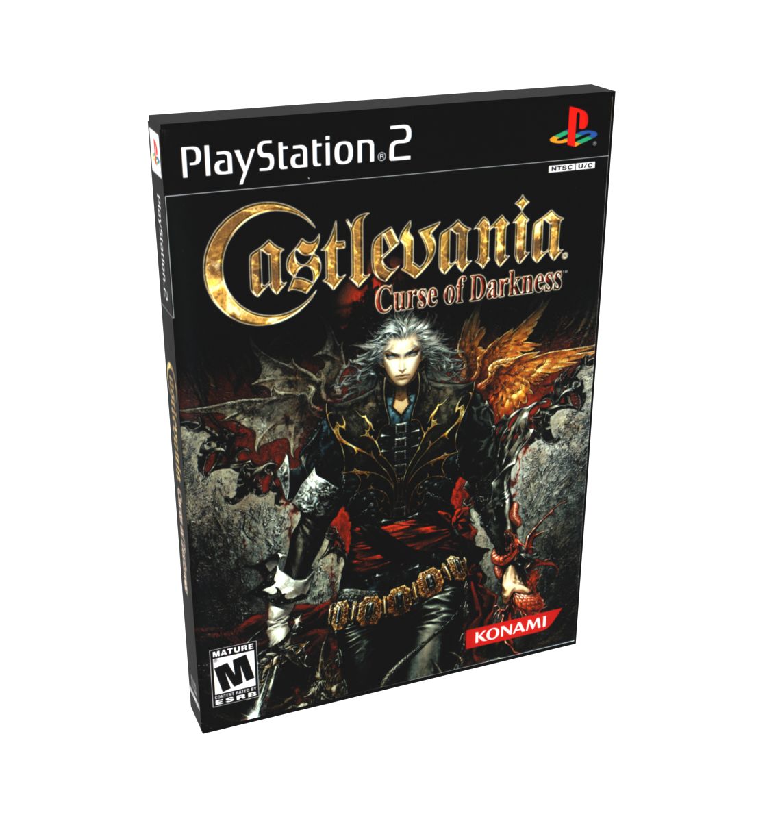 Castlevania Curse of Darkness | NTSC | Playstation 2 | PS2 | En | Reproduction Case and Booklet - NO GAME