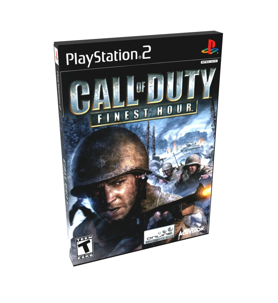 Call of Duty Finest Hour | NTSC | Playstation 2 | PS2 | En | Reproduction Case and Booklet - NO GAME