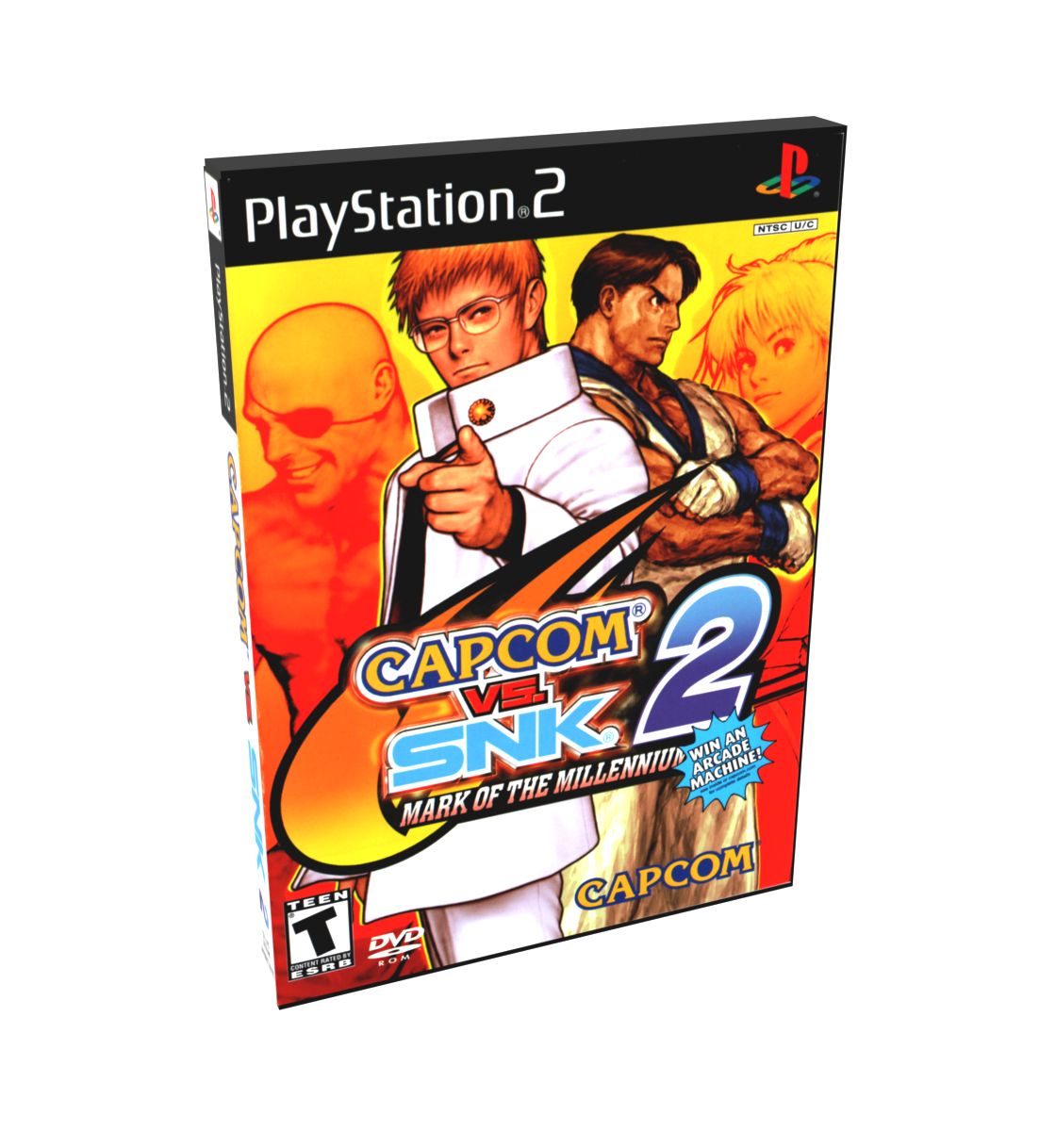 Capcom vs. SNK 2 Mark of the Millennium 2001 | NTSC | Playstation 2 | PS2 | En | Reproduction Case and Booklet - NO GAME