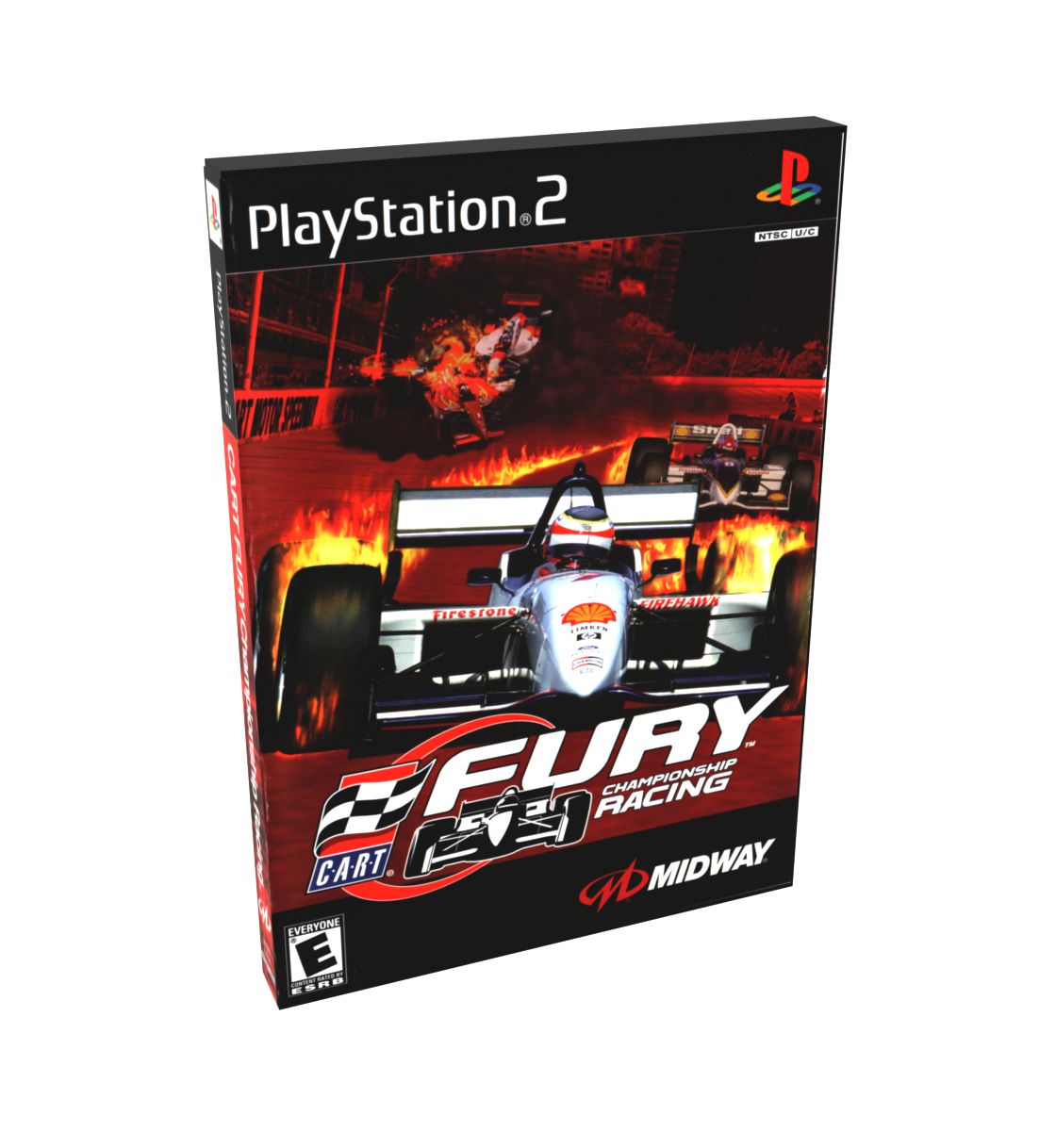 CART Fury Championship Racing | NTSC | Playstation 2 | PS2 | En | Reproduction Case and Booklet - NO GAME