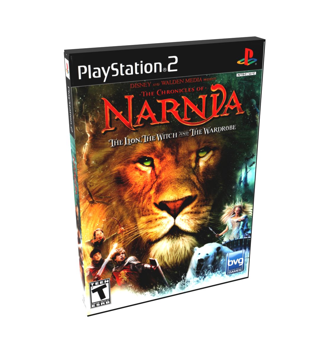 Chronicles of Narnia, The The Lion, The Witch and The Wardrobe | NTSC | Playstation 2 | PS2 | En | Reproduction Case and Booklet - NO GAME