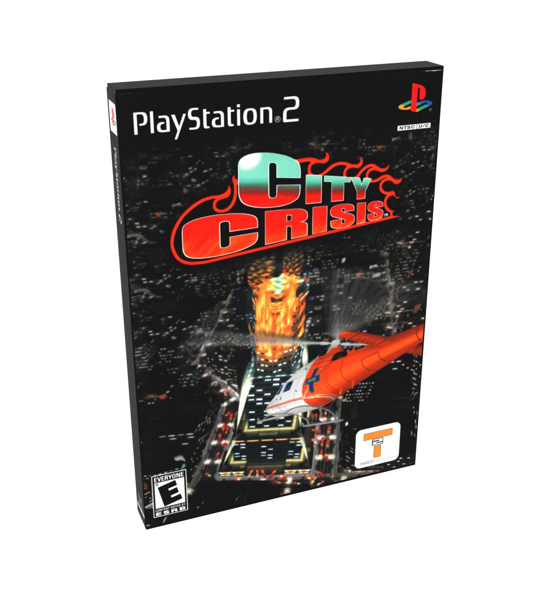 City Crisis (variant) | NTSC | Playstation 2 | PS2 | En | Reproduction Case and Booklet - NO GAME