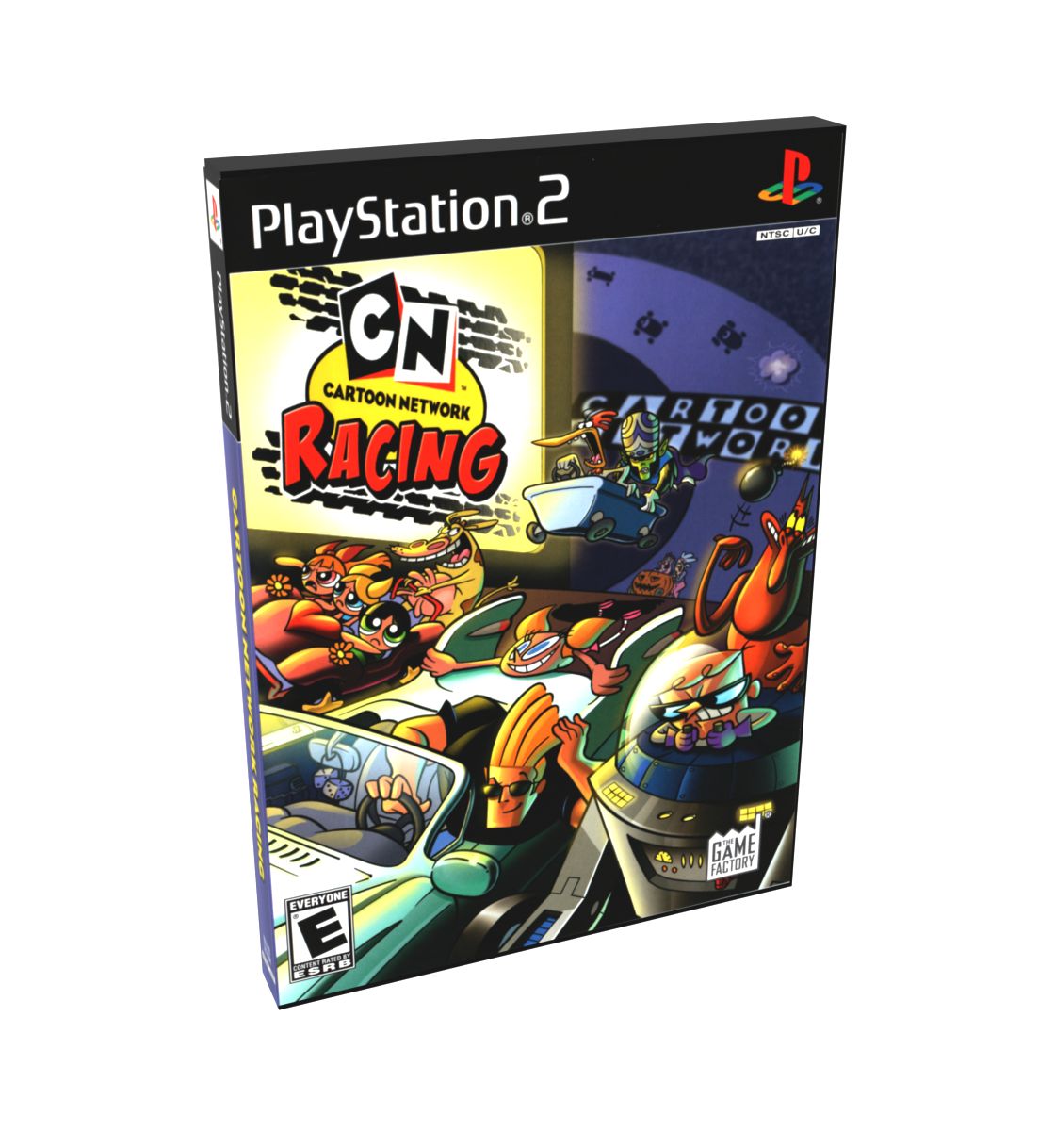 Cartoon Network Racing | NTSC | Playstation 2 | PS2 | En | Reproduction Case and Booklet - NO GAME