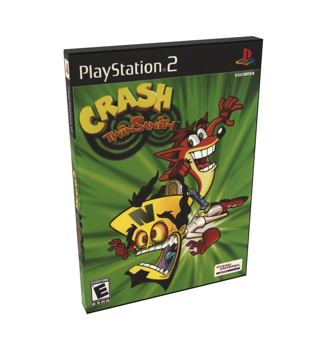 Crash Bandicoot Twinsanity | NTSC | Playstation 2 | PS2 | En | Reproduction Case and Booklet - NO GAME