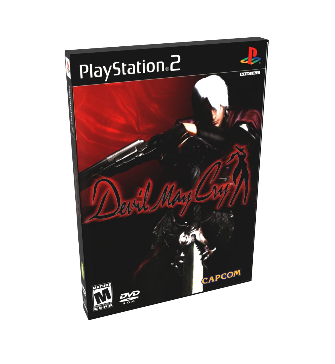 Devil May Cry | NTSC | Playstation 2 | PS2 | En | Reproduction Case and Booklet - NO GAME