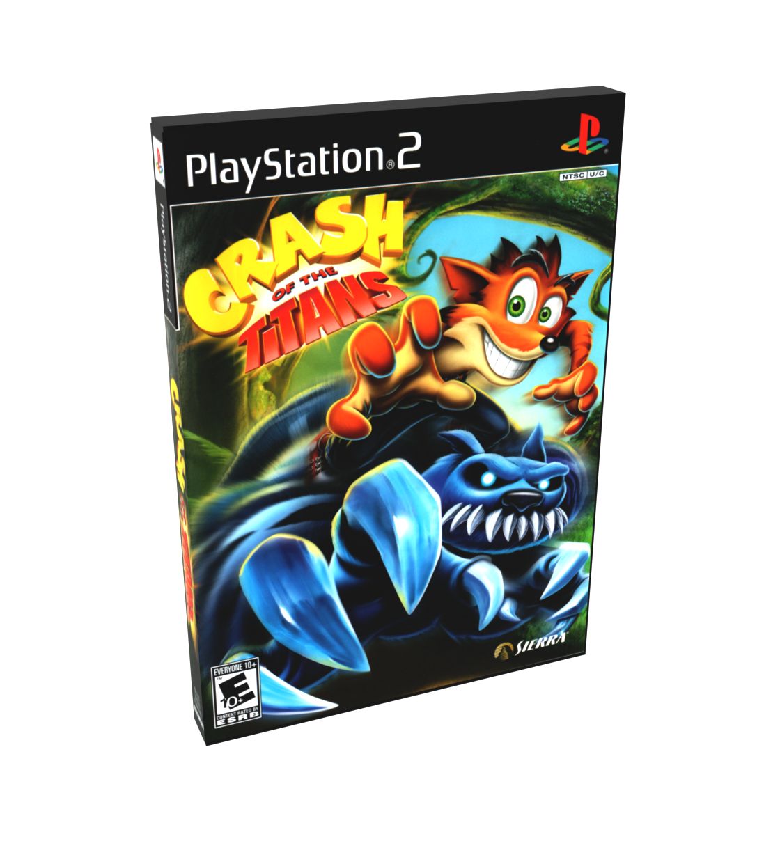 Crash of the Titans | NTSC | Playstation 2 | PS2 | En | Reproduction Case and Booklet - NO GAME