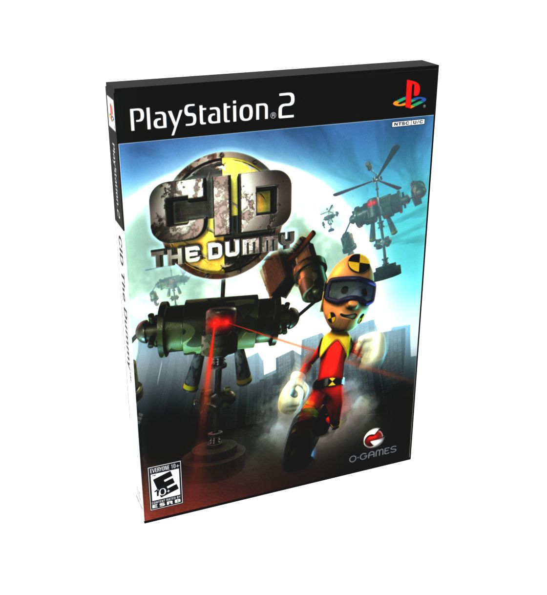 CID The Dummy | NTSC | Playstation 2 | PS2 | En | Reproduction Case and Booklet - NO GAME