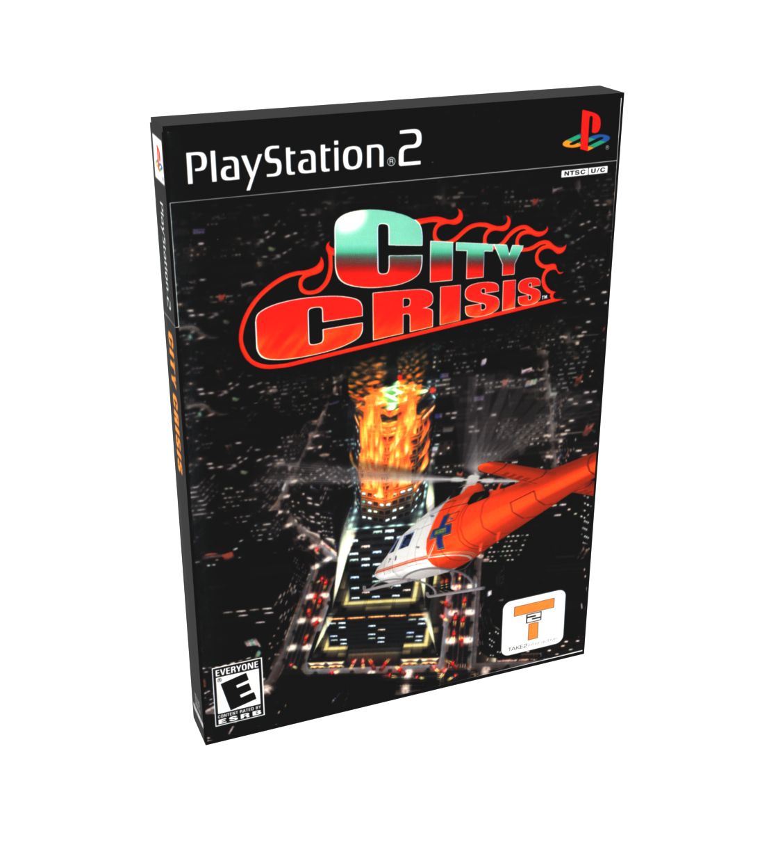 City Crisis | NTSC | Playstation 2 | PS2 | En | Reproduction Case and Booklet - NO GAME
