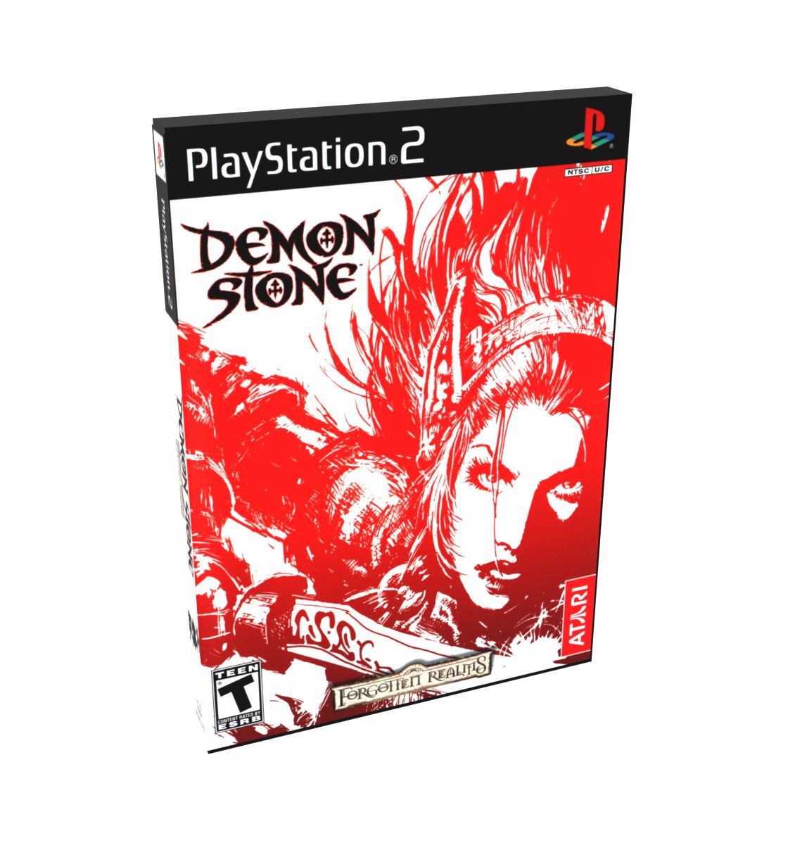 Demon Stone (Forgotten Realms) | NTSC | Playstation 2 | PS2 | En | Reproduction Case and Booklet - NO GAME