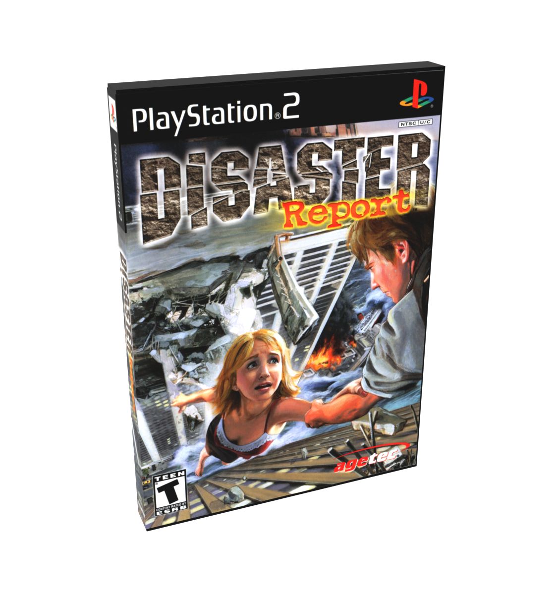 Disaster Report | NTSC | Playstation 2 | PS2 | En | Reproduction Case and Booklet - NO GAME