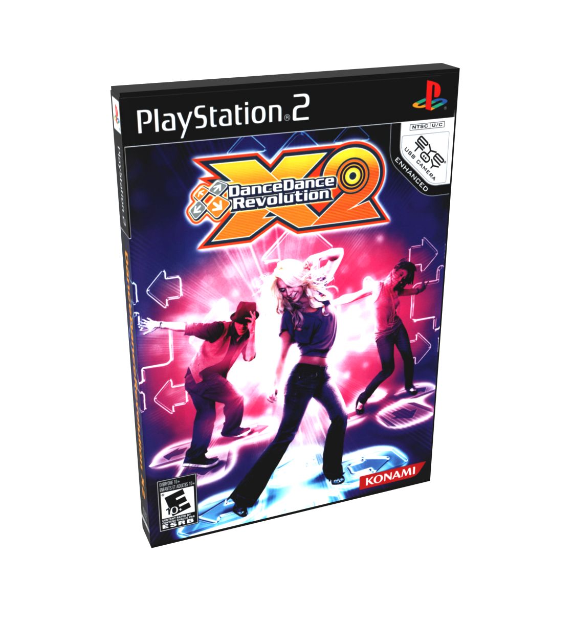 Dance Dance Revolution X2 | NTSC | Playstation 2 | PS2 | En | Reproduction Case and Booklet - NO GAME