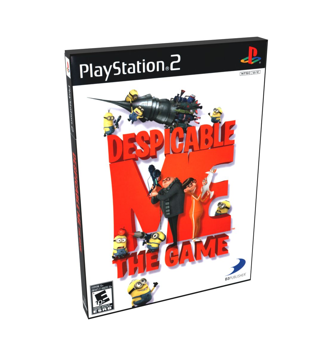 Despicable Me The Game | NTSC | Playstation 2 | PS2 | En | Reproduction Case and Booklet - NO GAME