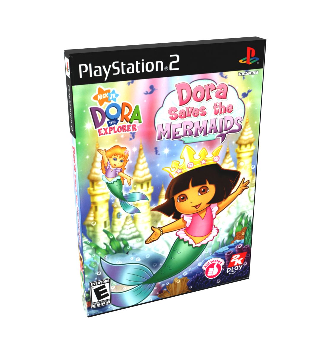 Dora the Explorer Dora Saves the Mermaids | NTSC | Playstation 2 | PS2 | En | Reproduction Case and Booklet - NO GAME