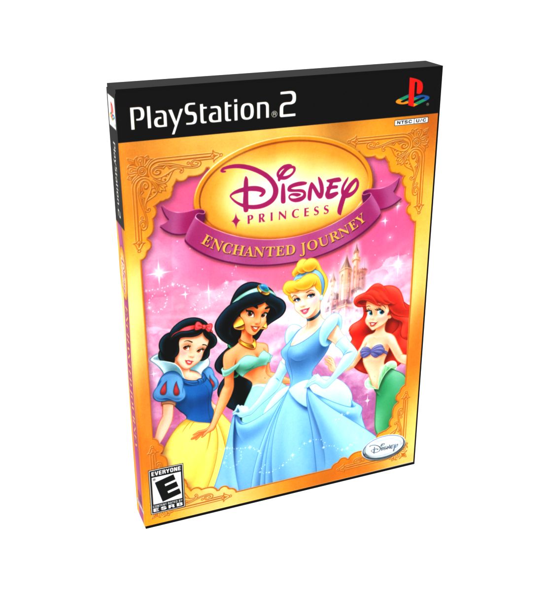 Disney Princess Enchanted Journey | NTSC | Playstation 2 | PS2 | En | Reproduction Case and Booklet - NO GAME