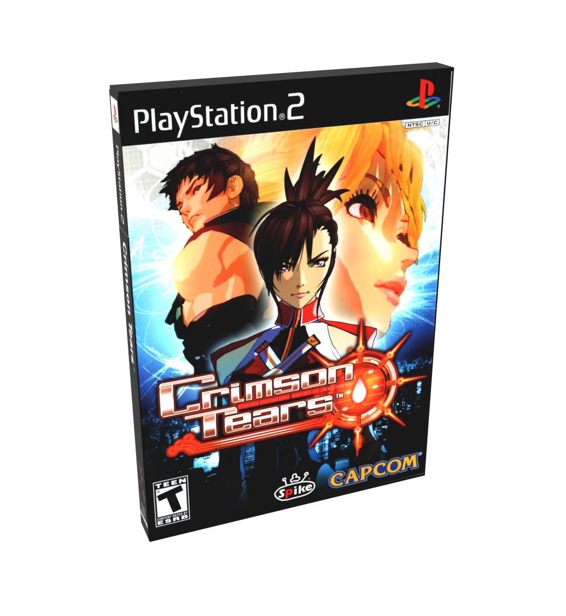 Crimson Tears | NTSC | Playstation 2 | PS2 | En | Reproduction Case and Booklet - NO GAME