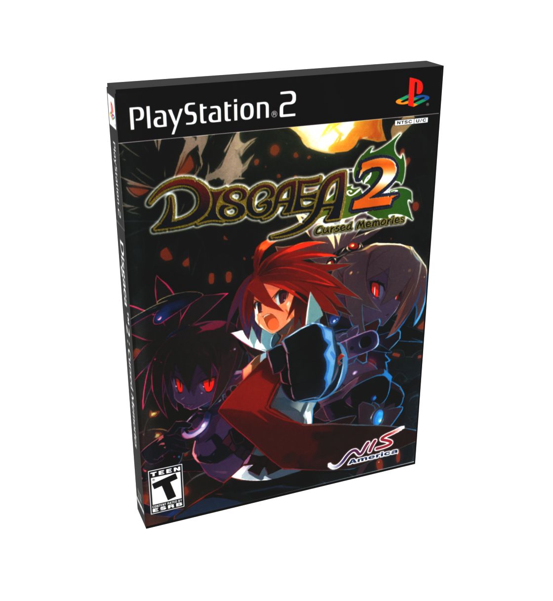 Disgaea 2 Cursed Memories | NTSC | Playstation 2 | PS2 | En | Reproduction Case and Booklet - NO GAME