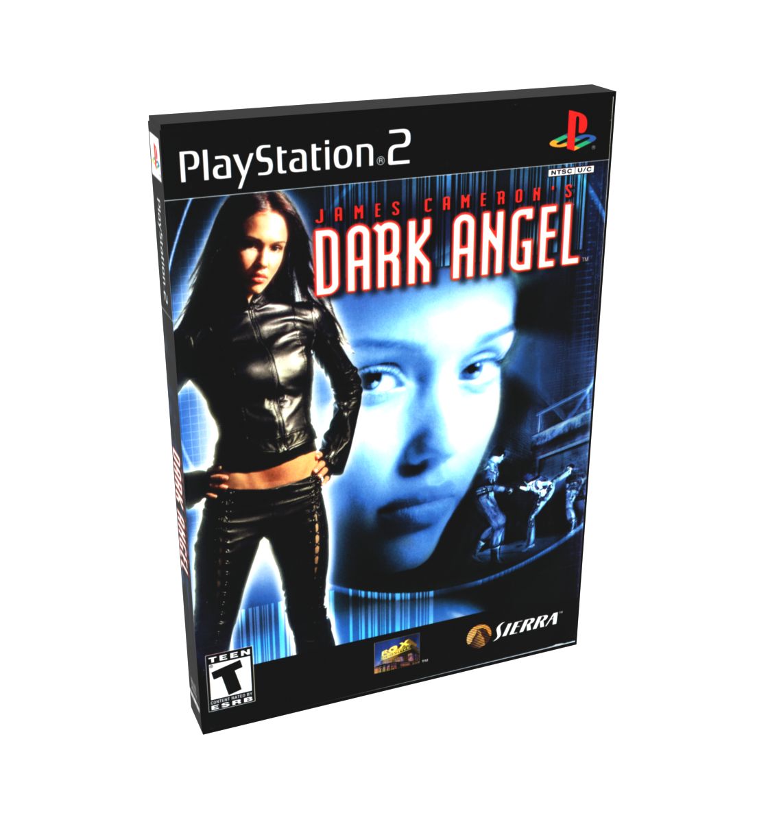 Dark Angel (James Cameron's) | NTSC | Playstation 2 | PS2 | En | Reproduction Case and Booklet - NO GAME