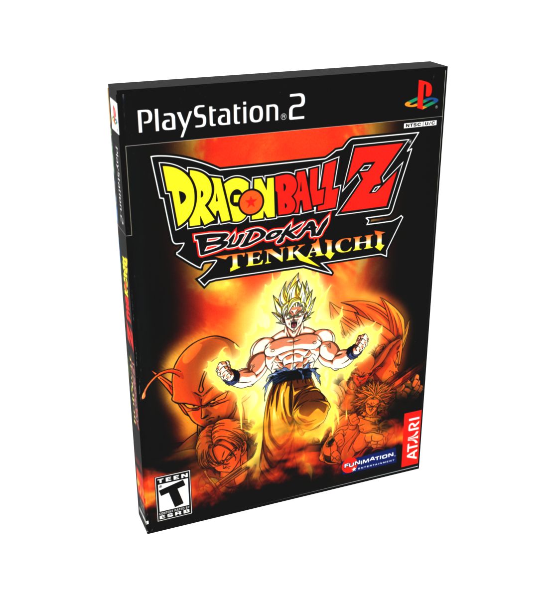 Dragon Ball Z Budokai Tenkaichi | NTSC | Playstation 2 | PS2 | En | Reproduction Case and Booklet - NO GAME