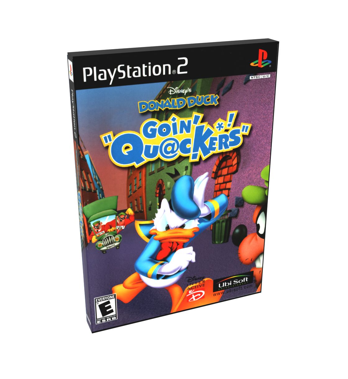 Donald Duck Goin' Quackers | NTSC | Playstation 2 | PS2 | En | Reproduction Case and Booklet - NO GAME