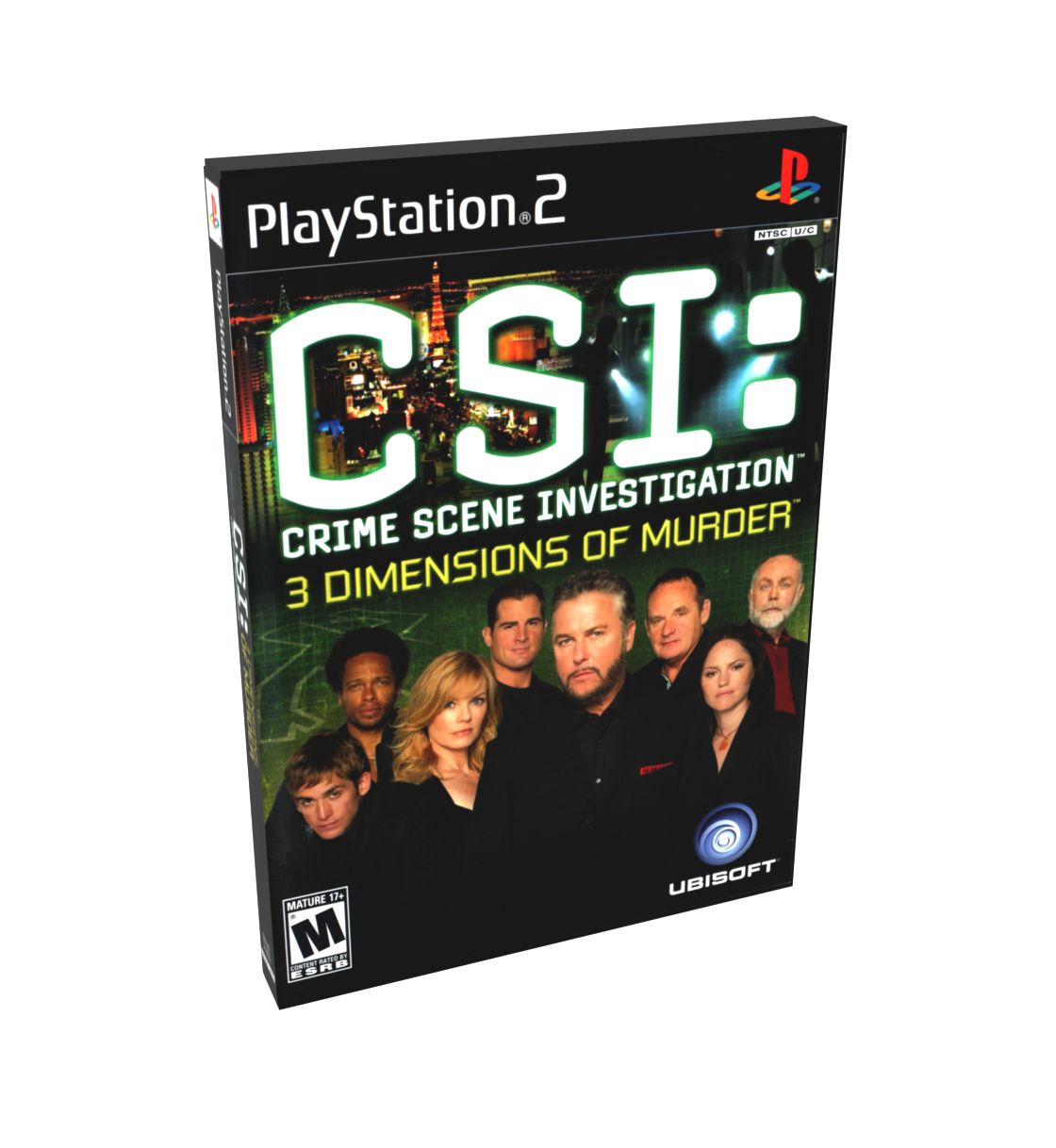 CSI 3 Dimensions of Murder | NTSC | Playstation 2 | PS2 | En | Reproduction Case and Booklet - NO GAME