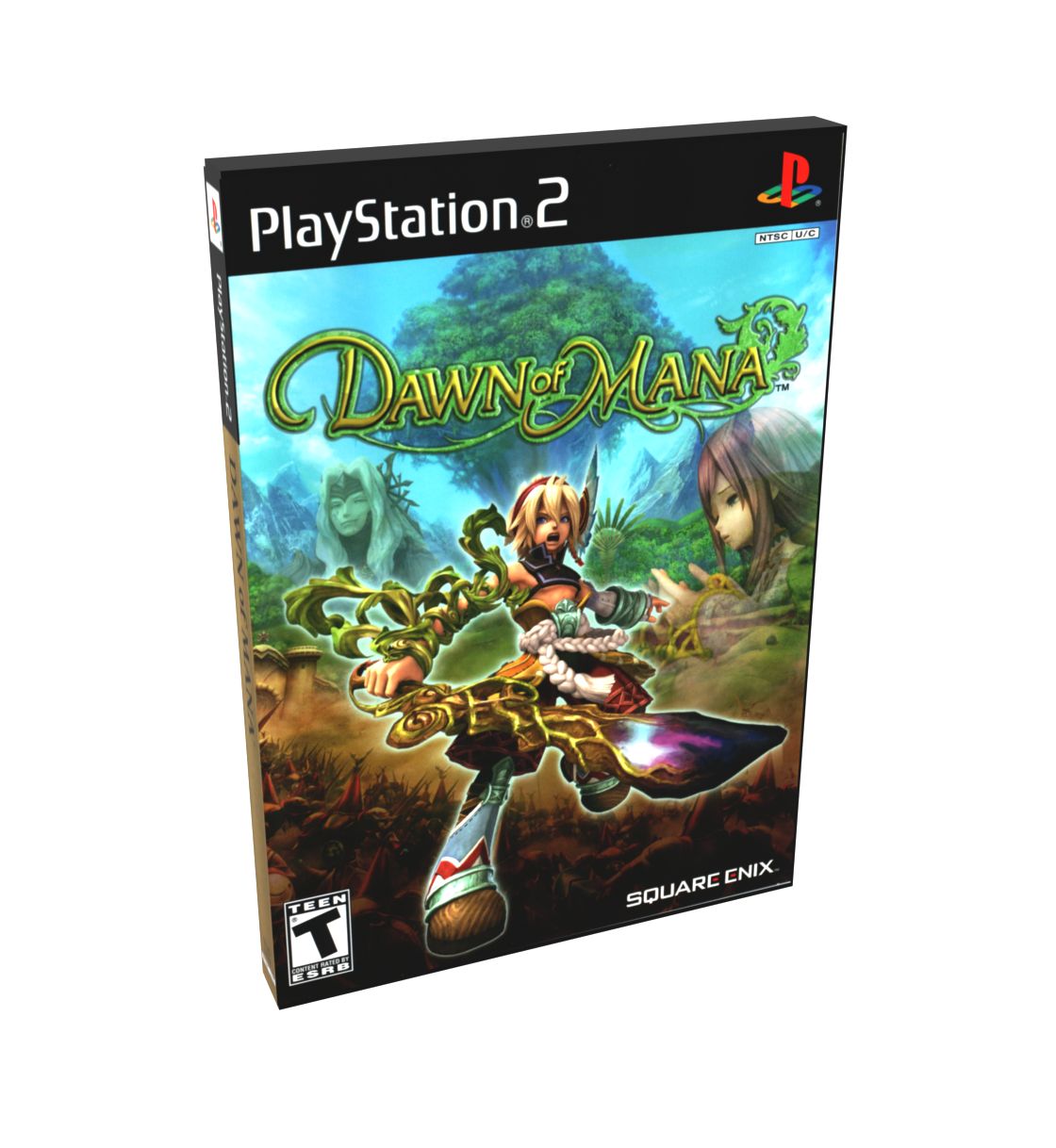 Dawn of Mana | NTSC | Playstation 2 | PS2 | En | Reproduction Case and Booklet - NO GAME