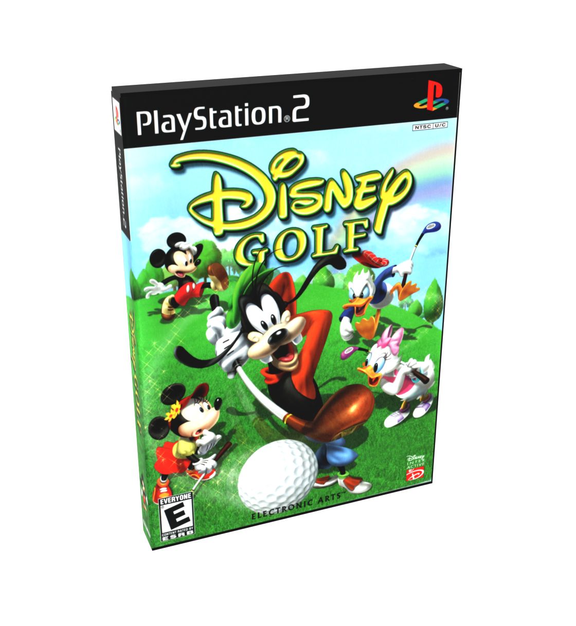 Disney Golf | NTSC | Playstation 2 | PS2 | En | Reproduction Case and Booklet - NO GAME