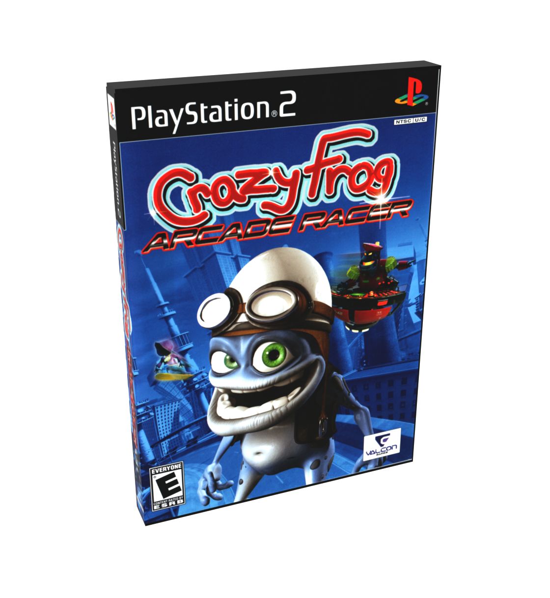 Crazy Frog Arcade Racer | NTSC | Playstation 2 | PS2 | En | Reproduction Case and Booklet - NO GAME