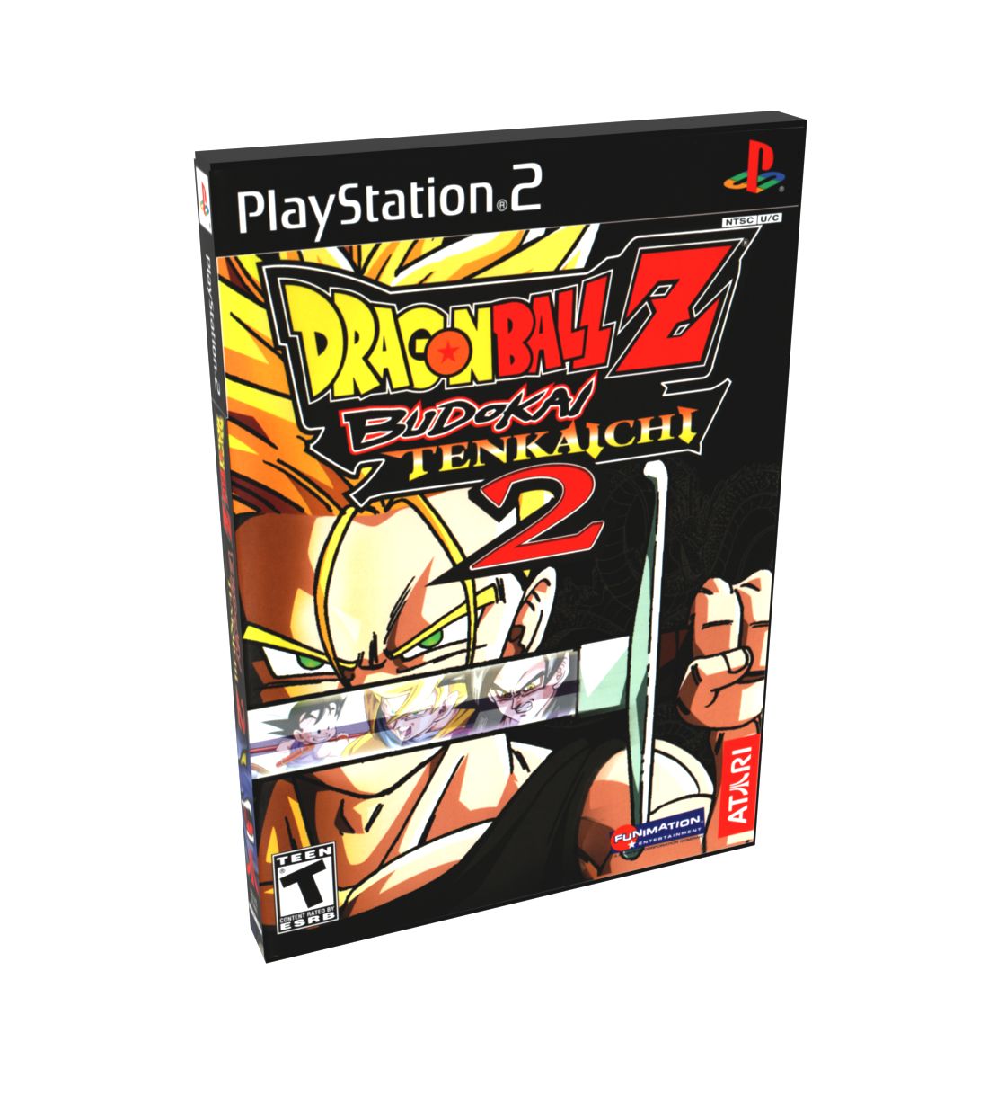 Dragon Ball Z Budokai Tenkaichi 2 | NTSC | Playstation 2 | PS2 | En | Reproduction Case and Booklet - NO GAME