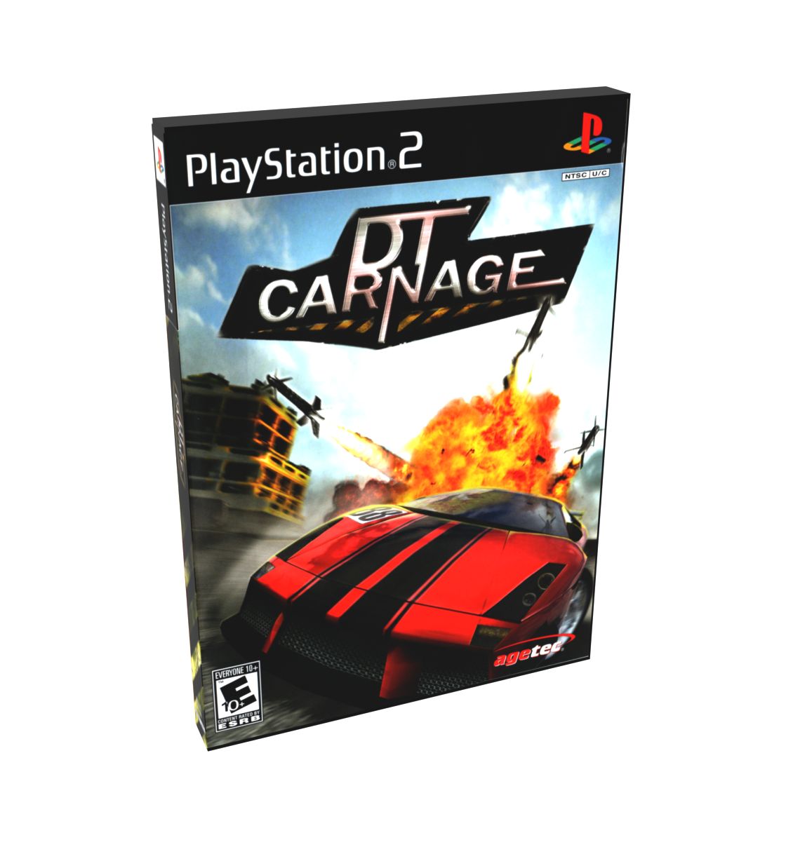 DT Carnage | NTSC | Playstation 2 | PS2 | En | Reproduction Case and Booklet - NO GAME